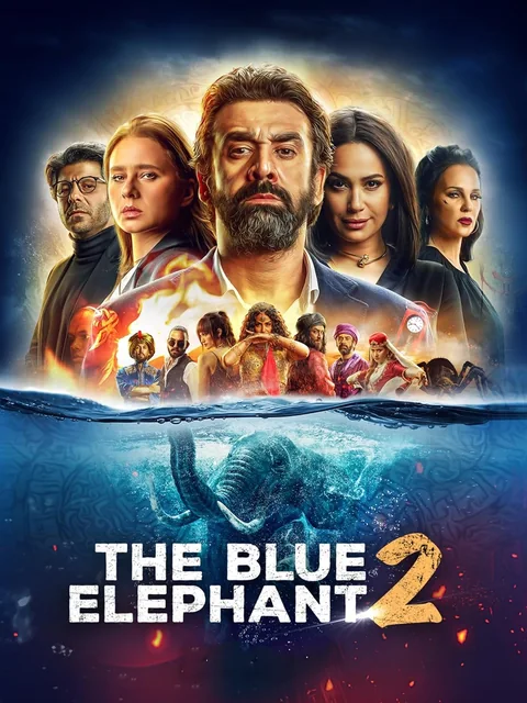 The Blue Elephant 2 — feature film poster, makeup artistry by Aya Abdelhamid